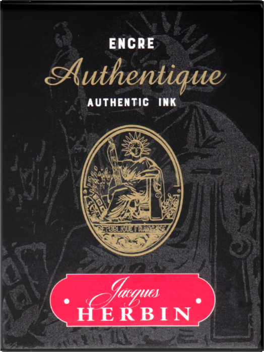 Calimara 30 ml Pigmented Authentique Noir Jacques Herbin [5]