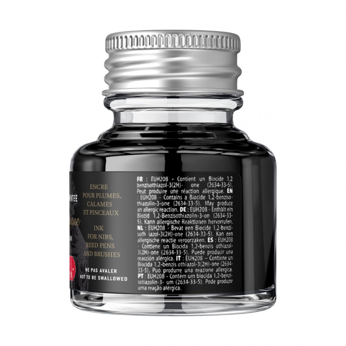 Calimara 30 ml Pigmented Authentique Noir Jacques Herbin [3]