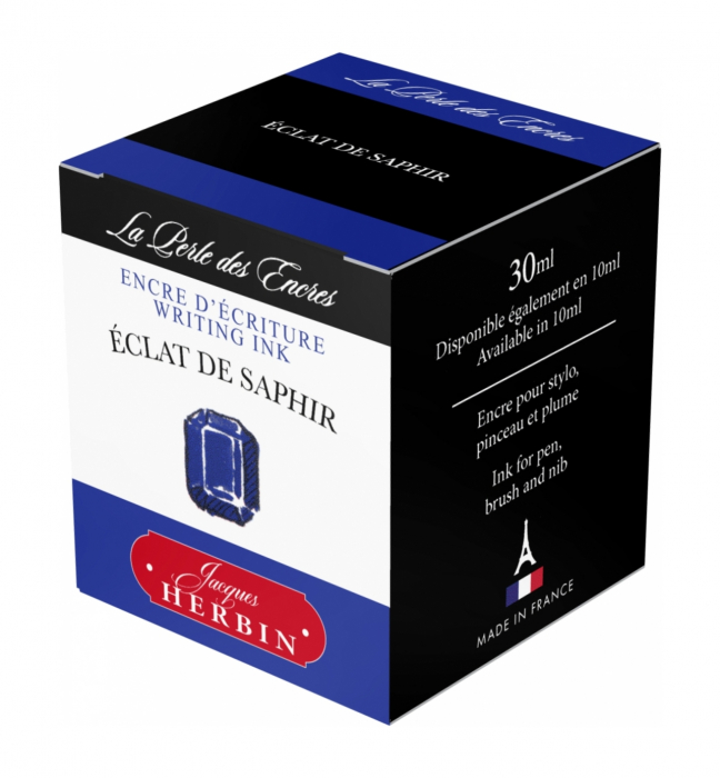 Calimara 30 ml The Pearl Of Inks Eclat de Saphir, Jacques Herbin [4]