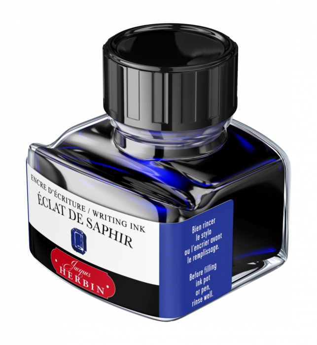 Calimara 30 ml The Pearl Of Inks Eclat de Saphir, Jacques Herbin [3]