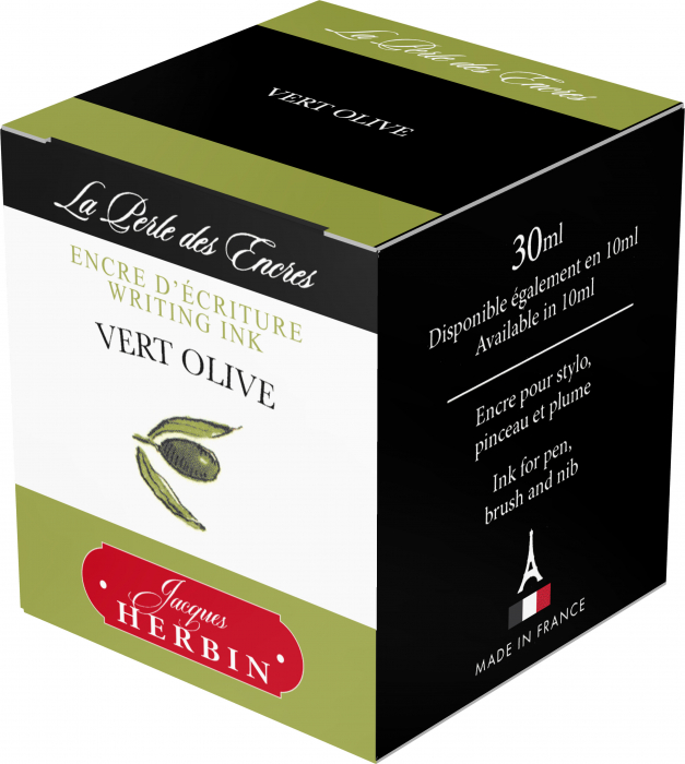 Calimara 30 ml Vert Olive Jacques Herbin [4]