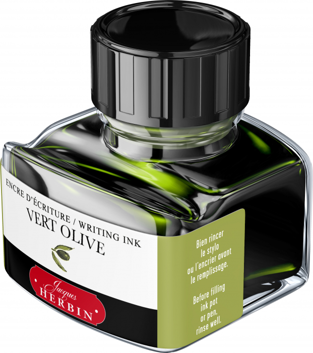 Calimara 30 ml Vert Olive Jacques Herbin [2]