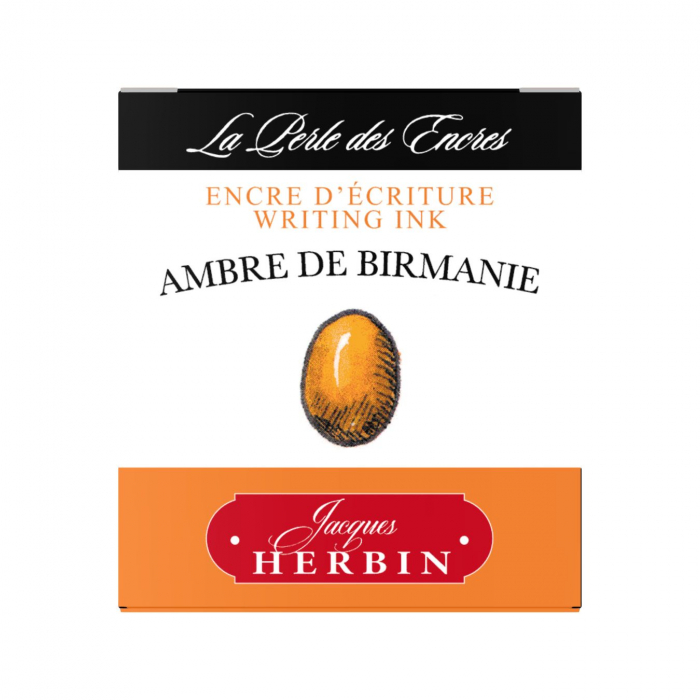 Calimara 30 ml Writing The Pearl of Inks Ambre de Birmanie, Jacques Herbin [5]