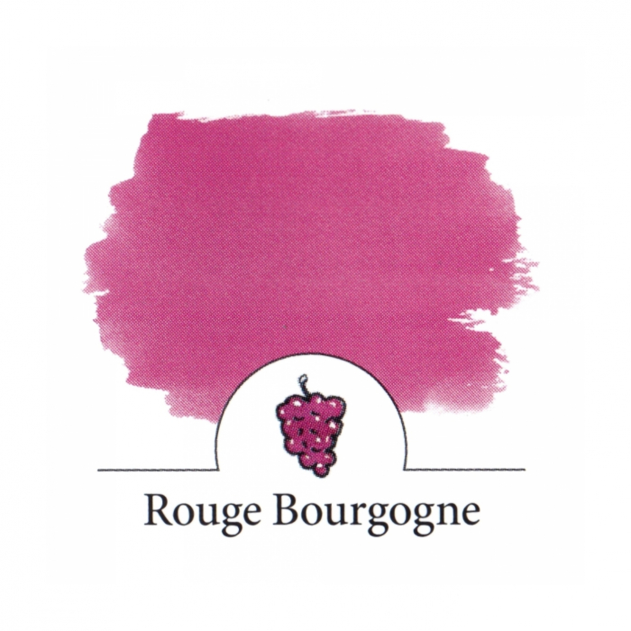 Calimara 30 ml Writing The Pearl of Inks Rouge Bourgogne, Jacques Herbin [2]