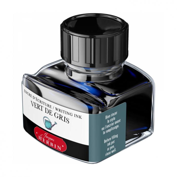 Calimara 30 ml Writing The Pearl of Inks Vert de Gris, Jacques Herbin [3]