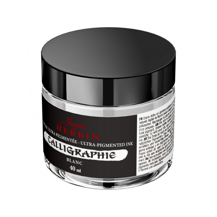 Calimara 40 ml Pigmented Blanc, Jacques Herbin [2]