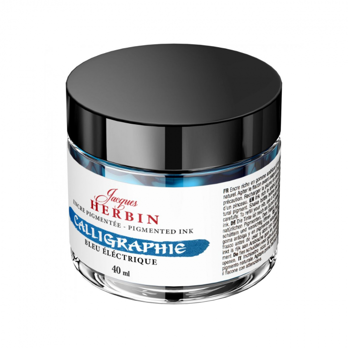 Calimara 40 ml Pigmented Bleu Electrique Jacques Herbin [4]