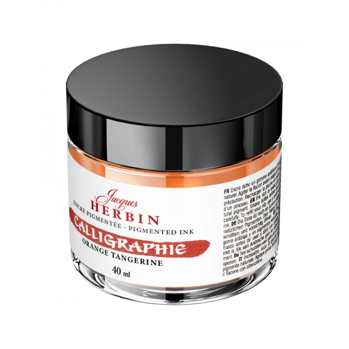 Calimara 40 ml Pigmented Orange Tangerine Jacques Herbin [2]