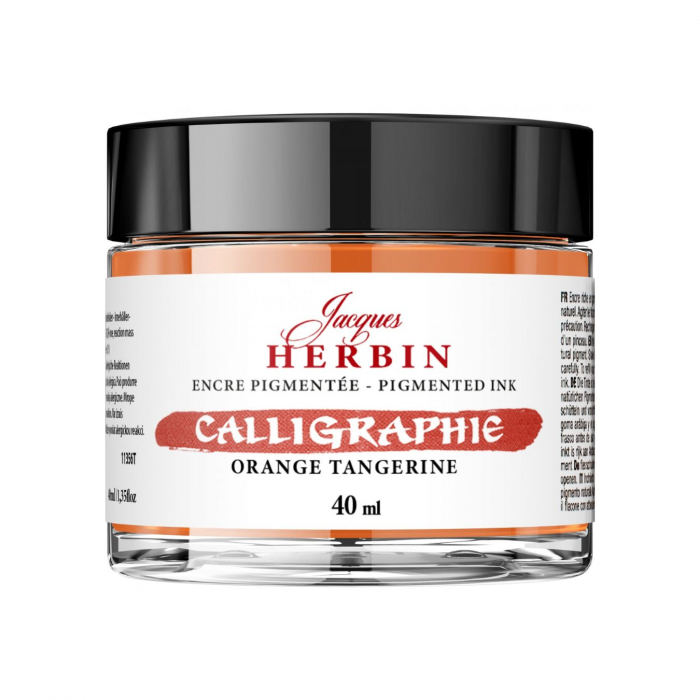 Calimara 40 ml Pigmented Orange Tangerine Jacques Herbin [1]
