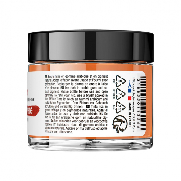 Calimara 40 ml Pigmented Orange Tangerine Jacques Herbin [4]
