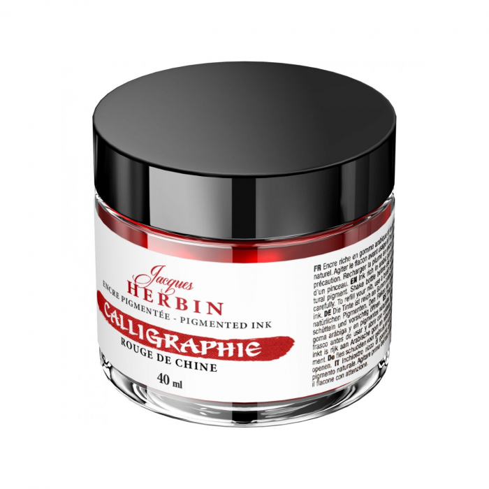 Calimara 40 ml Pigmented Rouge de Chine Jacques Herbin [2]