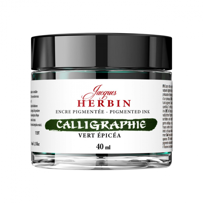 Calimara 40 ml Pigmented Vert Epicea, Jacques Herbin [1]