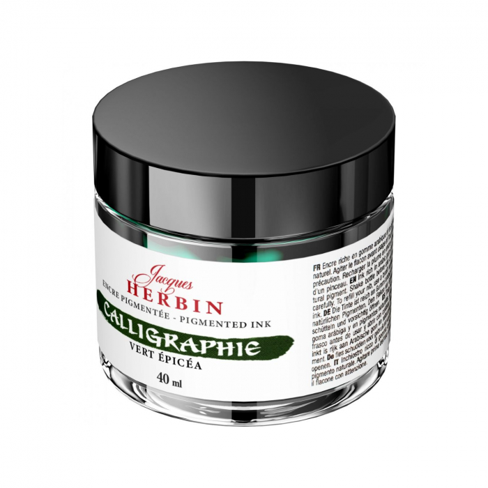 Calimara 40 ml Pigmented Vert Epicea, Jacques Herbin [2]