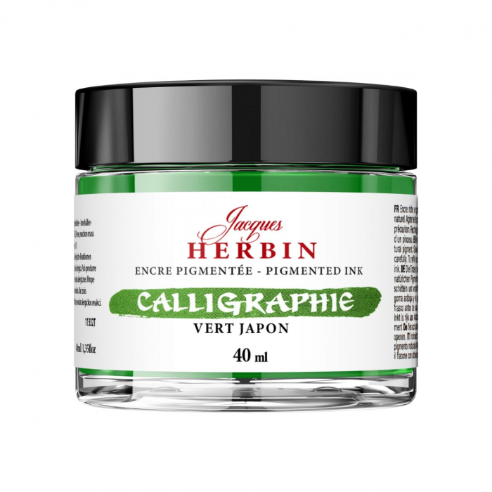Calimara 40 ml Pigmented Vert Japon Jacques Herbin [1]