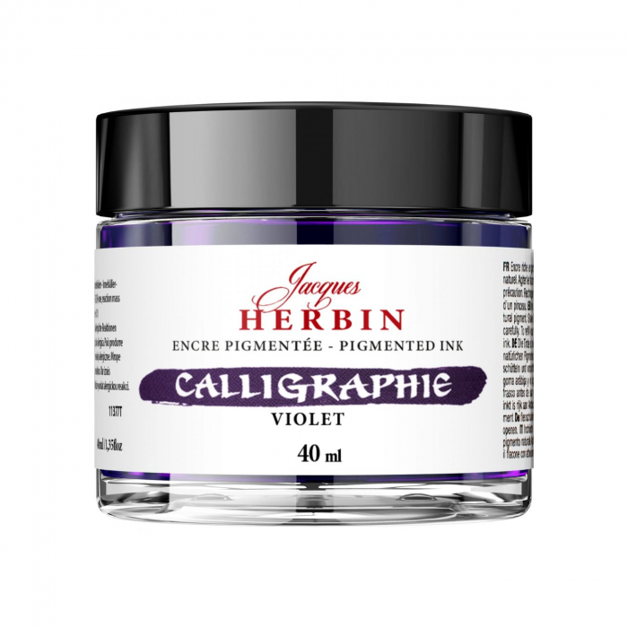 Calimara 40 ml Pigmented Violet, Jacques Herbin [1]