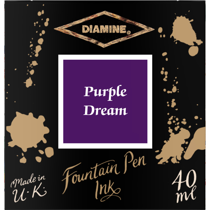 Calimara 40ml - Purple Dream Diamine [4]