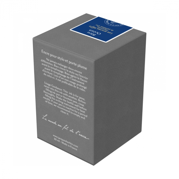 Calimara 50 ml Prestige 1670 Bleu Ocean, Jacques Herbin [4]