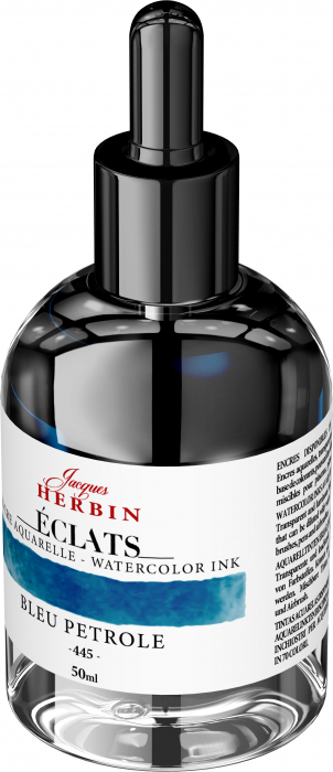Calimara 50 ml Bleu Petrole Jacques Herbin [2]