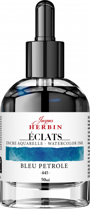 Calimara 50 ml Bleu Petrole Jacques Herbin [1]