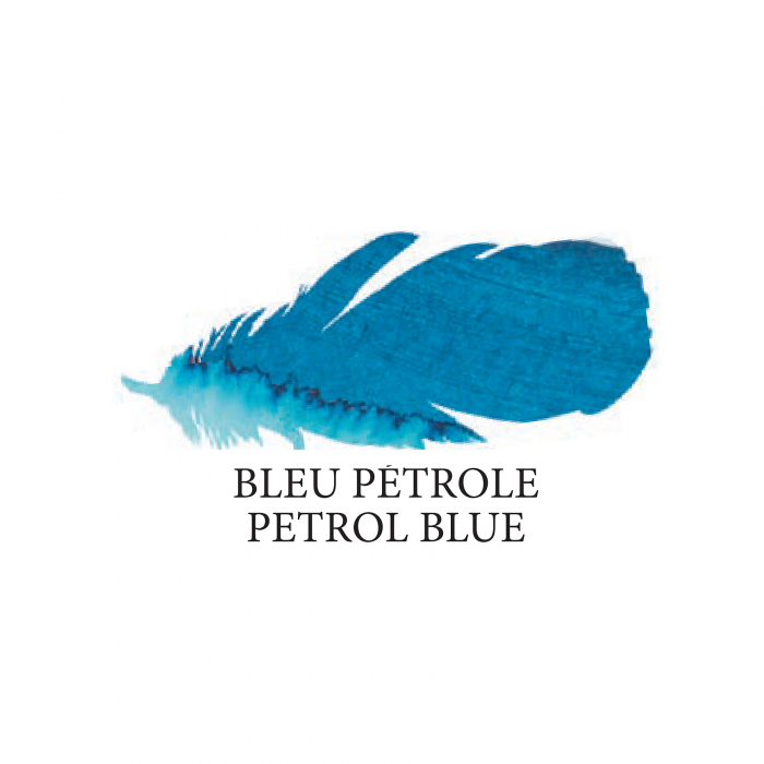 Calimara 50 ml Bleu Petrole Jacques Herbin [5]