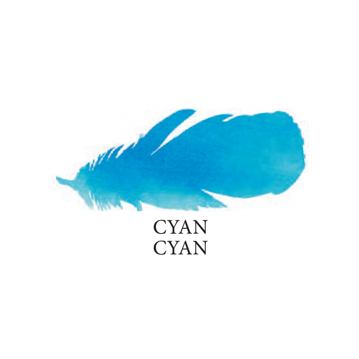 Calimara 50 ml Cyan Jacques Herbin [5]