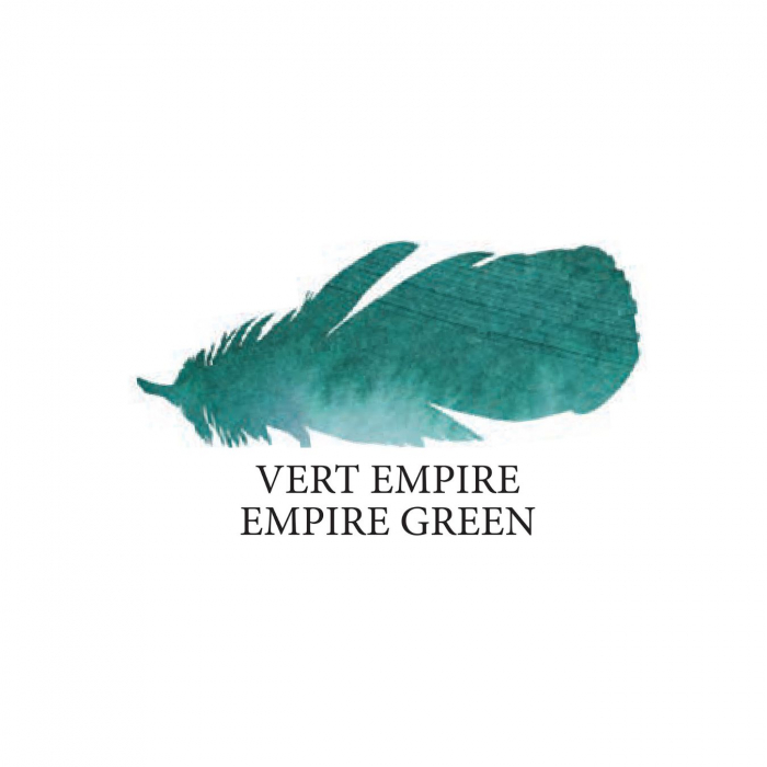 Calimara 50 ml Fine Arts Eclats Watercolor Vert Empire, Jacques Herbin [3]