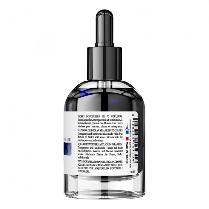 Calimara 50 ml Fine Arts Eclats Watercolor Bleu de Chine, Jacques Herbin [4]