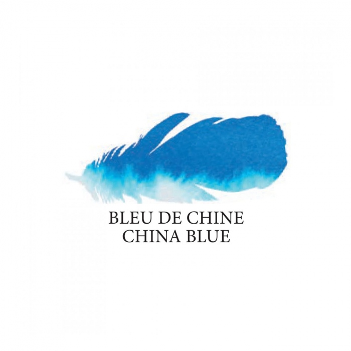Calimara 50 ml Fine Arts Eclats Watercolor Bleu de Chine, Jacques Herbin [2]