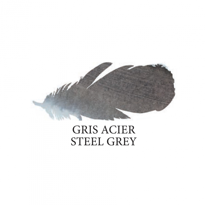 Calimara 50 ml Gris Acier Jacques Herbin [5]