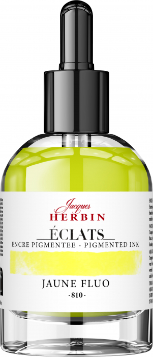 Calimara 50 ml Pigmented Jaune Fluo Jacques Herbin [1]