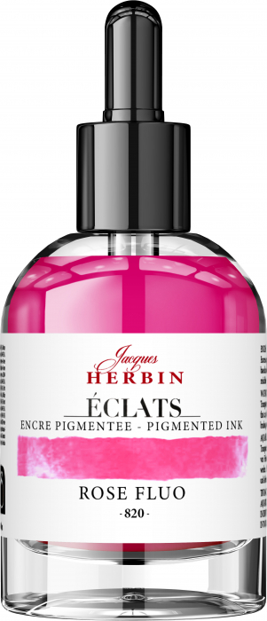 Calimara 50 ml Fine Arts Eclats Pigmented Rose Fluo, Jacques Herbin [1]