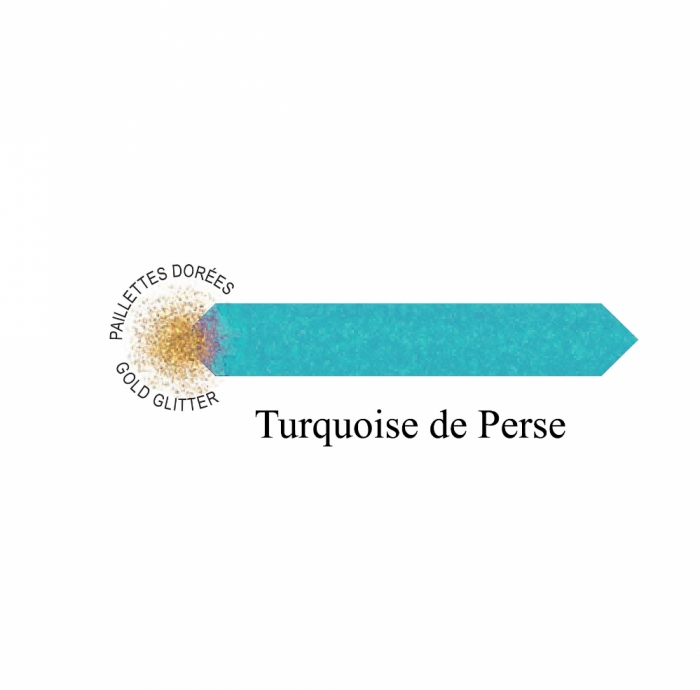 Calimara 50 ml Prestige 1670 Turquoise de Perse, Jacques Herbin [5]