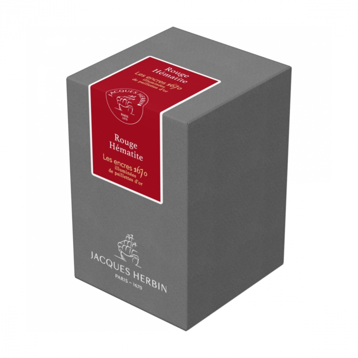 Calimara 50 ml Prestige 1670 Rouge Hematite, Jacques Herbin [3]