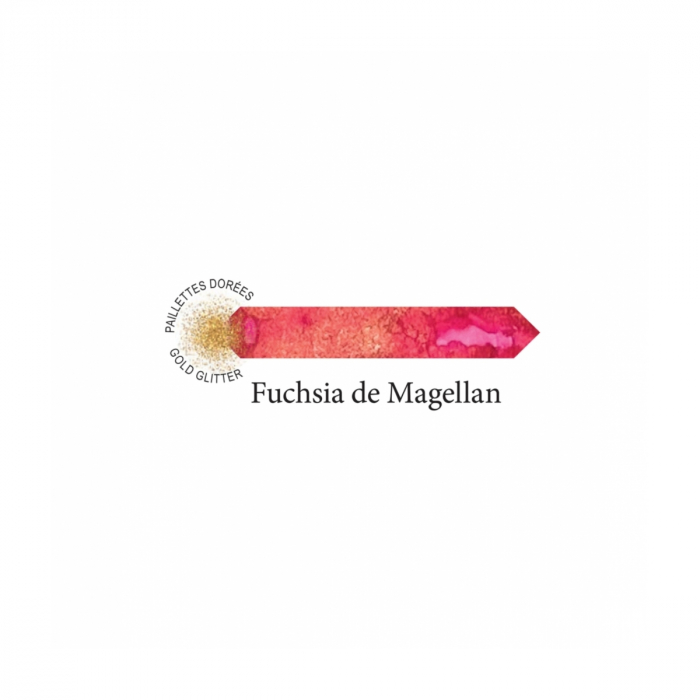 Calimara 50 ml Prestige 1670 Fuchsia de Magellan, Jacques Herbin [5]
