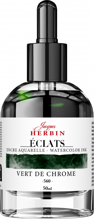 Calimara 50 ml Vert de Chrome Jacques Herbin [1]