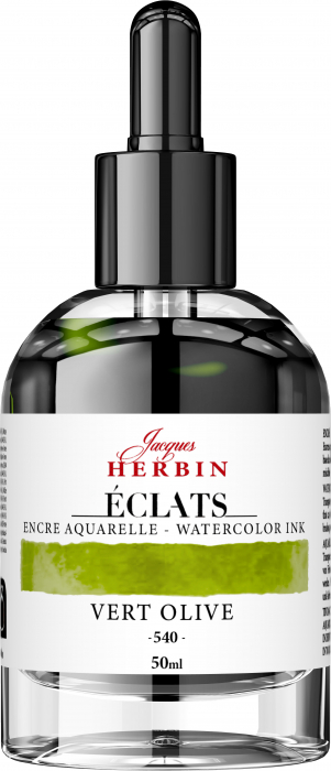 Calimara 50 ml Vert Olive Jacques Herbin [1]