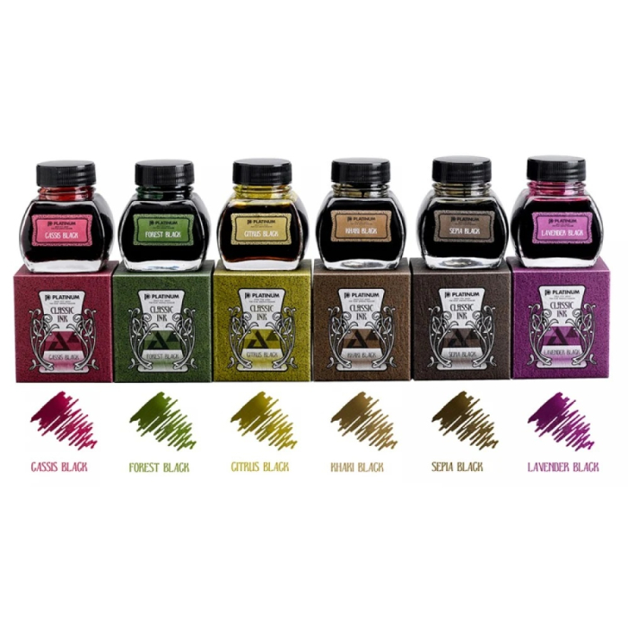 Calimara 60 ml Classic Ink Citrus Black, Platinum [6]