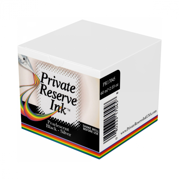Calimara 60 ml Pearlescent Black Silver, Private Reserve Ink [4]