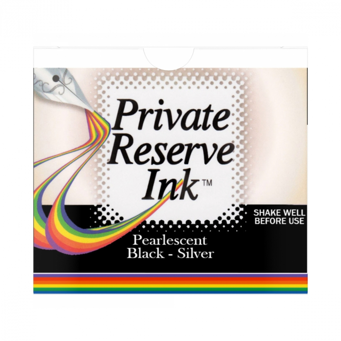 Calimara 60 ml Pearlescent Black Silver, Private Reserve Ink [2]
