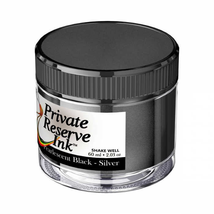 Calimara 60 ml Pearlescent Black Silver, Private Reserve Ink [3]