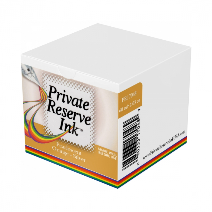 Calimara 60 ml Pearlescent Orange Silver, Private Reserve Ink [6]
