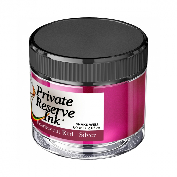 Calimara 60 ml Pearlescent Red Silver, Private Reserve Ink [4]
