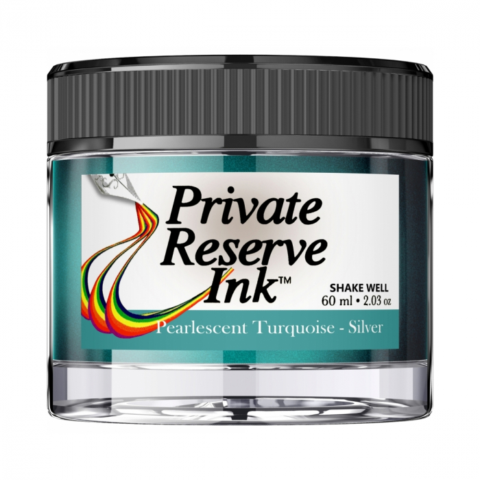 Calimara 60 ml Pearlescent Turquoise Silver, Private Reserve Ink [1]