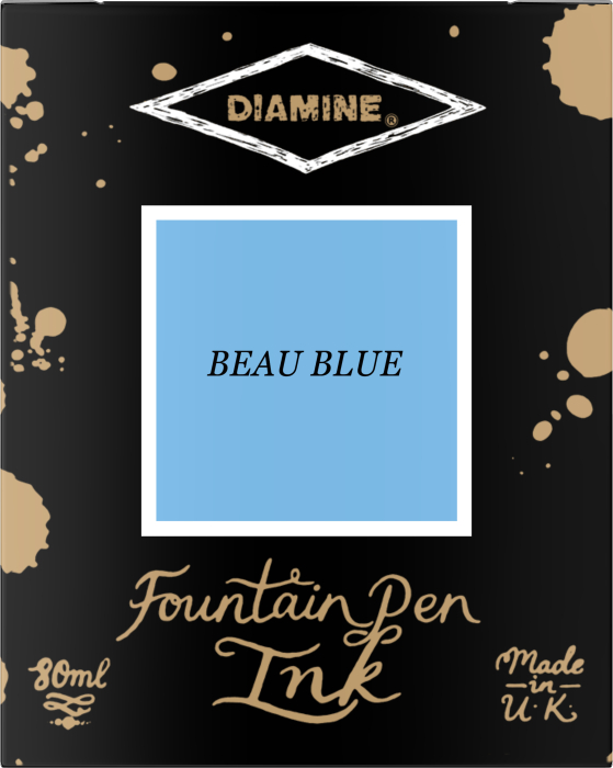 Calimara 80 ml - Beau Blue Diamine [3]