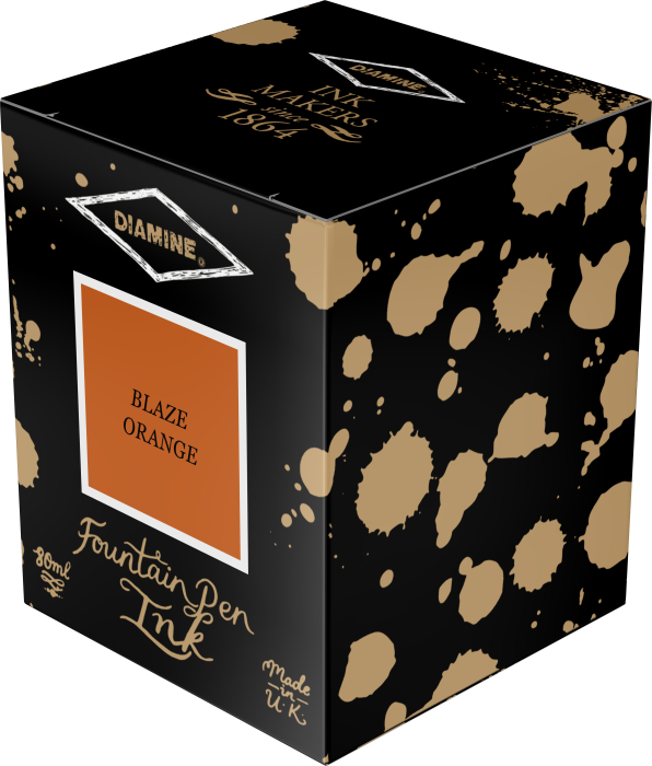 Calimara 80 ml - Blaze Orange Diamine [4]