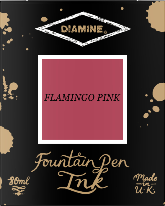 Calimara 80 ml - Flamingo Pink Diamine [3]