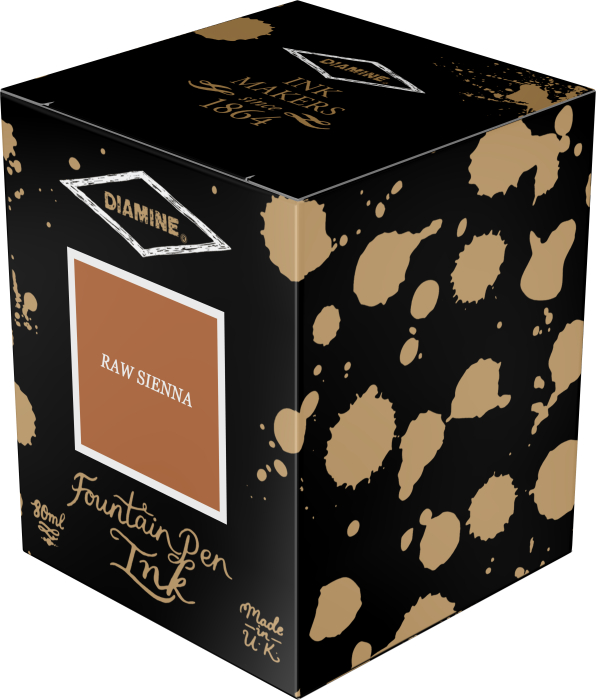 Calimara 80 ml - Raw Sienna Diamine [4]