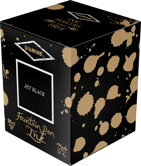 Calimara 80ml - Jet Black Diamine [4]