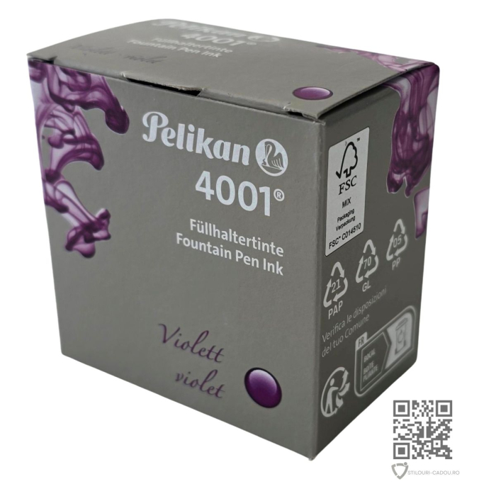 Calimara Cerneala 4001 Violet 30 ml, Pelikan [2]