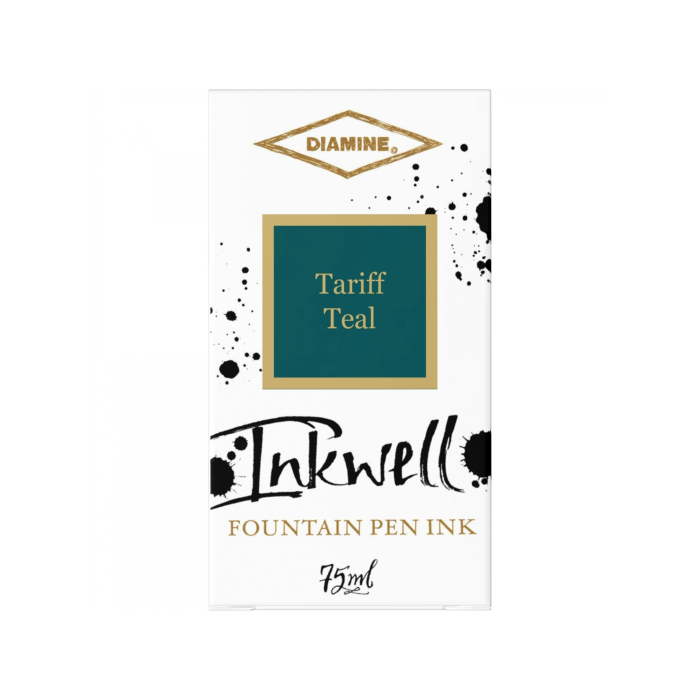 Calimara Cerneala 75 ml 160th Anniversary Tariff Teal, Diamine [3]